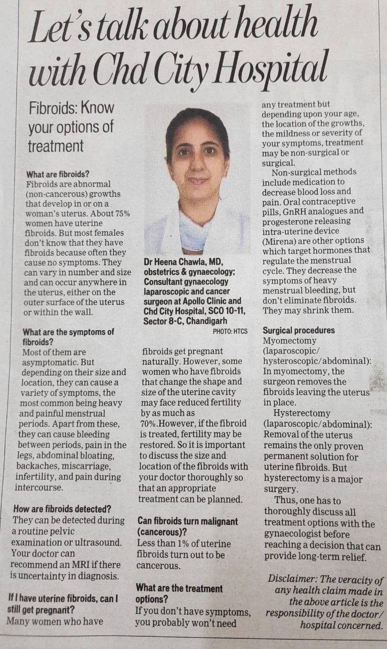 News article related to Fibroids